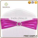 Hot Sale Polyester Spandex Ruffle Chair Sash thumbnail-6