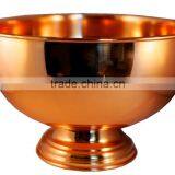 Shiny Copper Wine Cooler Bowl thumbnail-1