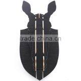 Wooden Animal Head Statue Home Wall Decoration Wooden Decorative Statue Zebra Head thumbnail-2