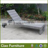 New Style Garden Rattan Chaise Sun Lounge Set thumbnail-6