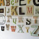 Wooden Decorative Alphabet Gold Letter High Quality 2013 Hot Sell thumbnail-1