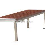 Backless Wooden Garden Bench For Sale thumbnail-3