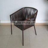 Folding Garden Chair Wicker Outdoor Rattan Dining Chair thumbnail-1