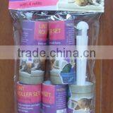 Promotional Plastic Adhensive Lint Roller Set With 4 Refills thumbnail-1