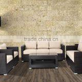 Aluminum Frame Garden Furniture Rattan Sofa thumbnail-1