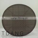 Key West Wicker Dining Table- Outdoor Rattan Round Dining Table thumbnail-2