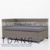 Crosley Patio Bench - Poly Rattan Furniture - Outdoor Furniture Vietnam thumbnail-1