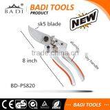 New Design Sk5 Blade and Aluminum Alloy Handle Pruners,, Garden Tool Ratchet Pruning Shears For Weak Hands thumbnail-2