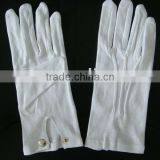Mal's Plain White 100 % Cotton Glove thumbnail-1