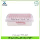 Customized Color Rectangle Shape PP Plastic Ice Tray With Scoop