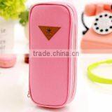 China Suppliers Cheap Canvas Pencil Case School Pencil Box With Zipper thumbnail-3