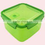 Silicone Edge Square Plastic Container With Lid thumbnail-2