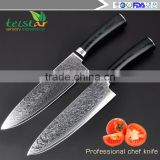8" inches Damascus kitchen knives Damascus knife high quality VG10 Japanese steel chef knife Micarta handle