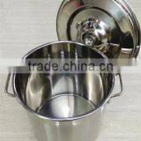 Logo Laser Large Capacity Stainess Steel 304 Food/soup Stock Pots thumbnail-4