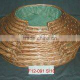 Cheap 100% Handmade Willow Pet Basket thumbnail-1
