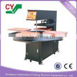 China Made Semi Automatic Four Station Printing Press Machine for Clothing thumbnail-1