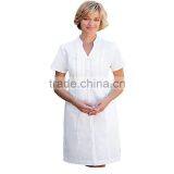 Facotry Custom Hospital Female Design Nurse White Uniform thumbnail-6