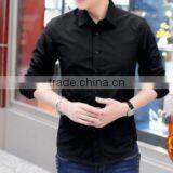 Wholesale OEM Spring Men Long Sleeves Shirts Breathable Polyester Casual Quick Dry Man thumbnail-4
