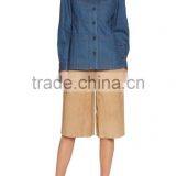 2016 New Style High Quality Denim Jacket Women Cheap Made in China thumbnail-1