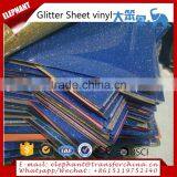 Hot sale sheets glitter heat transfer vinyl for garment logo