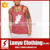 OEM Cheap Printing Hemp Men Tank Top in Bulk thumbnail-1