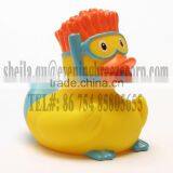 Swimming Bath Duck, Diving Rubber Duck Toy,snorkeler Rubber Duck thumbnail-1