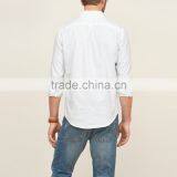 Wholesale Mens White Dress Shirts Blank Slim Fit Style thumbnail-2