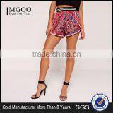 Custom Design Floral Print Hot Shorts Sports Waistband Printed Runner Shorts Multi thumbnail-1