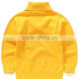 Autumn Kids Hand Knitted Acrylic Cable Knit Pullover Sweater Design thumbnail-2