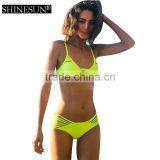 2017 Woman Swimwear Mature Woman Bikini High Waisted Swimsuit thumbnail-4