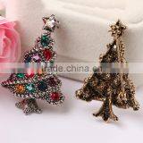 Zm53212a 2017 Christmas Tree Shape Decorations Low Moq Cheap Christmas Brooch thumbnail-5