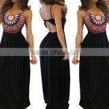 Zm50312b Europe Hot Sell Women Sexy Dress Sleeveless Black Dresses Women Lady thumbnail-1