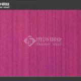 Hot Sale 304 Purple HL Decorative Stainless Steel Sheet thumbnail-3
