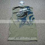 100% Coolmax, Breathable Running Men Sleeveless t Shirts/sports Singlets/running Vest thumbnail-2