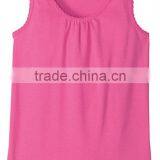 Plain Girls Pink Tank Tops