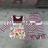 Boya New Arrive Autumn and Winter New Kids Clothes Girl Baby Long Sleeve Cotton Flower Casual Suits Baby Clothing Wholesale thumbnail-5