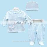 Spring Autumn 3PCS/Set Newborn Infant Baby Boy Girl Suits thumbnail-6