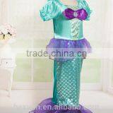 Children Swimwear Girls Lace Solid Color Swimsuit Kids Lovely Bikini With Hat Princess Three Piece Swimwear thumbnail-2