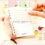 Cute Colors PP Cover Notepad Customizable Wire-o Binding Memo Pad thumbnail-4