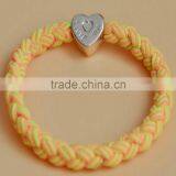 Candy Color Heart Hair Rope Elastic Hairbands thumbnail-6