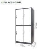 Knock-Down 2 Tier 4 Door Metal Lockers/Cabinet, Clothing Wardrobe thumbnail-2