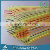Makeup Bag Polyester Mesh Fabric Rainbow Color thumbnail-1