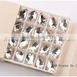 White Clear Crystal Beads Sew on Beads for Wedding Dress thumbnail-3