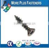 Made in Taiwan Flat Head Square Drive Robertson Wood Screw thumbnail-5