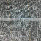 High Quality Woven Woolen Tweed Fabric, Scottish Style Herringbone Twill Fabric thumbnail-1