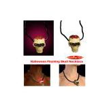 Hong Kong Skull Head Necklace With Flashing Light