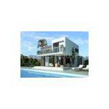 AU / SGS Certification Prefabricated Containe Villas Light Steel Building / Hotel