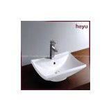 HY-5101 Modern Ceramic Sink Bathroom Square thumbnail-1