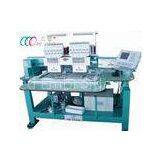 Digital Automatic Cap / T-shirt / Flat Embroidery Machine , 2 Heads 9 Needles