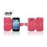 Samsung I699 Leather Cell Phone Cases Customized Girls Pink Mobile Phone Shells thumbnail-1